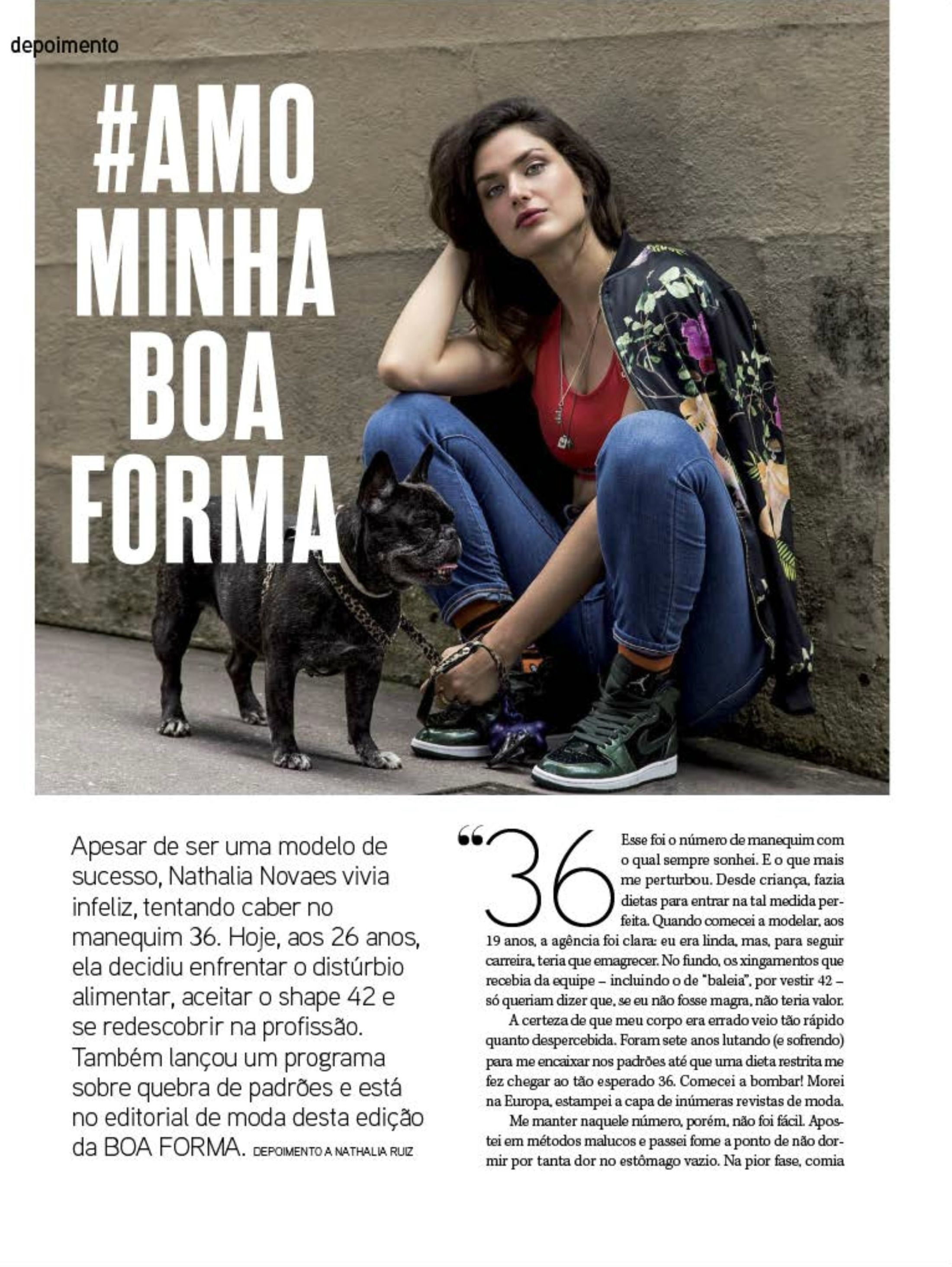 BOA FORMA MAGAZINE INTERVIEW  MAR 2017