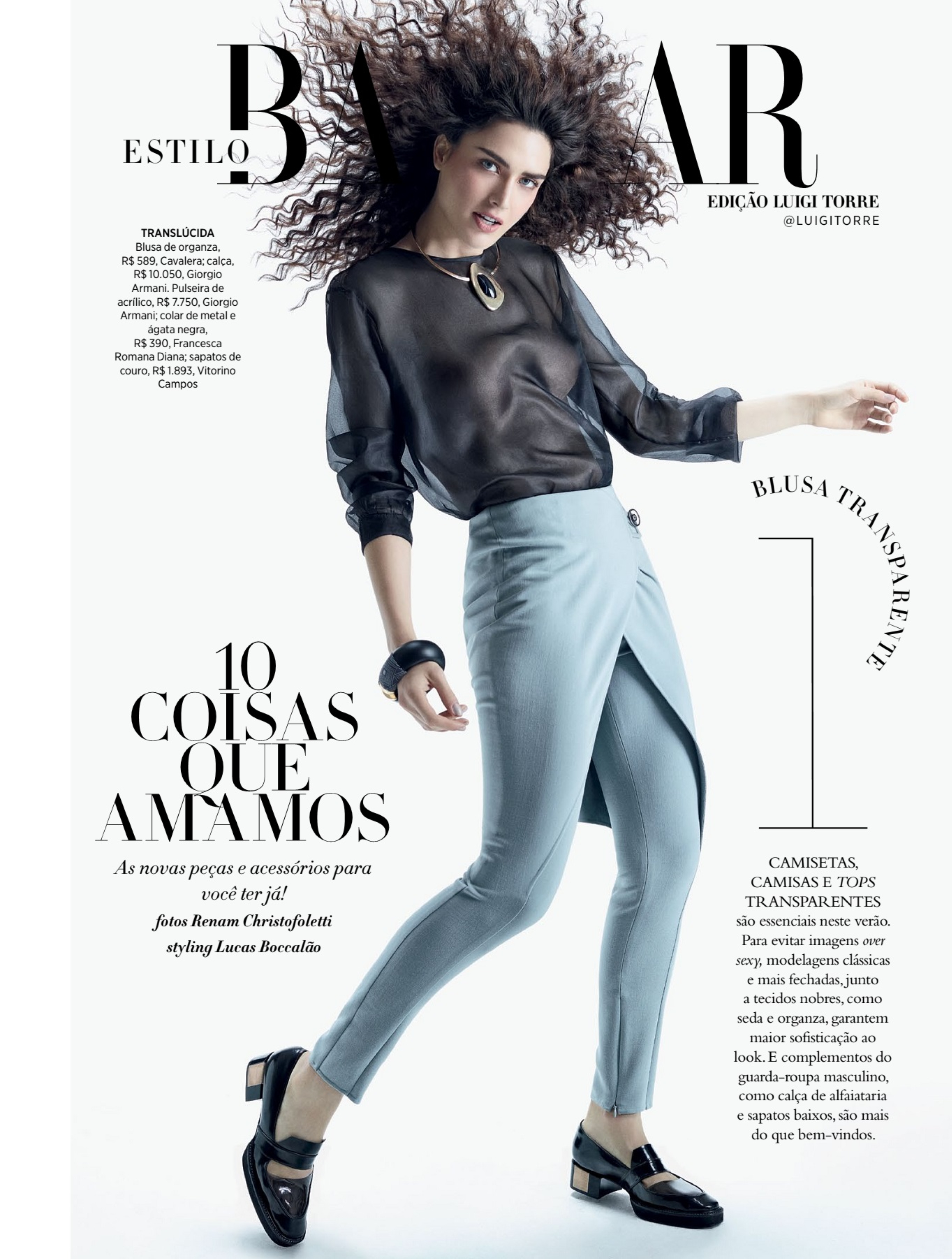 HARPERS BAZAAR BRAZIL AUG 2015