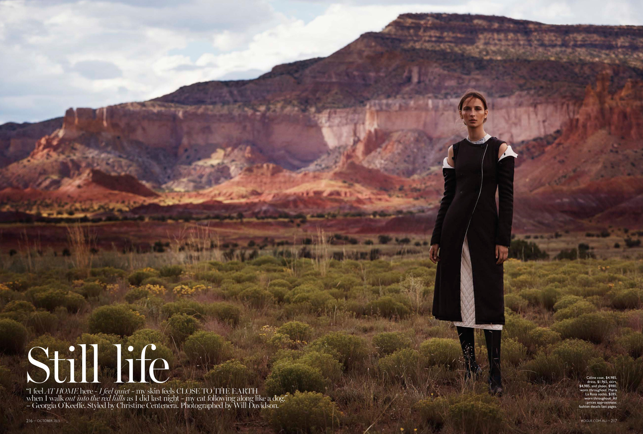 VOGUE AUSTRALIA OUT 2017 by WILL DAVIDSON